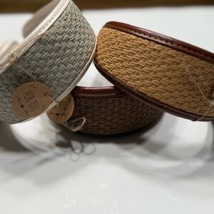 Wide headband set women - Gray, Brown, Tan